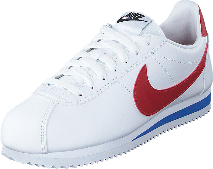 Wmns Classic Cortez Leather White/varsity Red