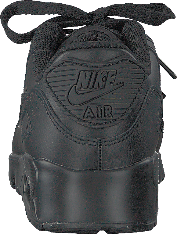 Boys' Air Max 90 Leather Little Kids Black/black