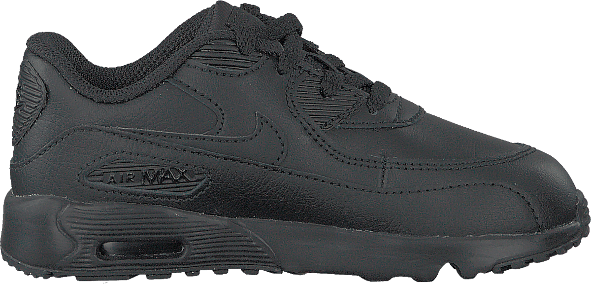 Boys' Air Max 90 Leather TD Kids Black/black