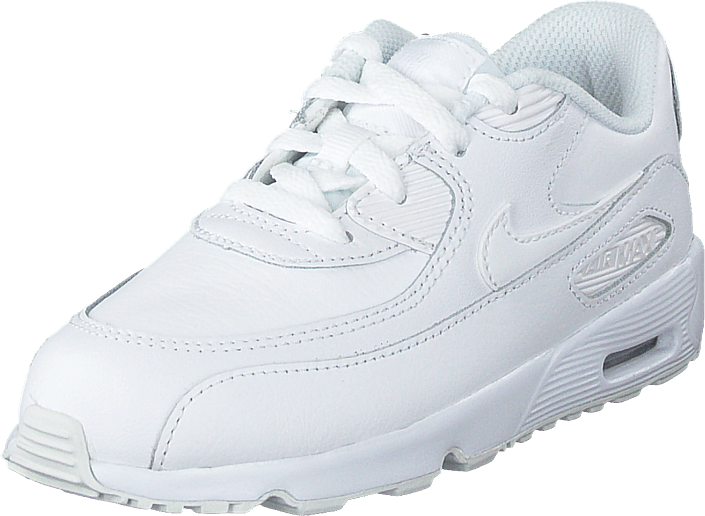 Nike - Boys' Air Max 90 Leather (td) White/white