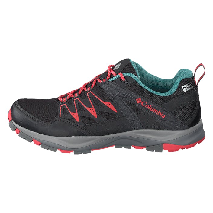 Wayfinder Outdry Black, Red Coral, Female, Sko, Sneakers, sportssko, Svart, EU 39