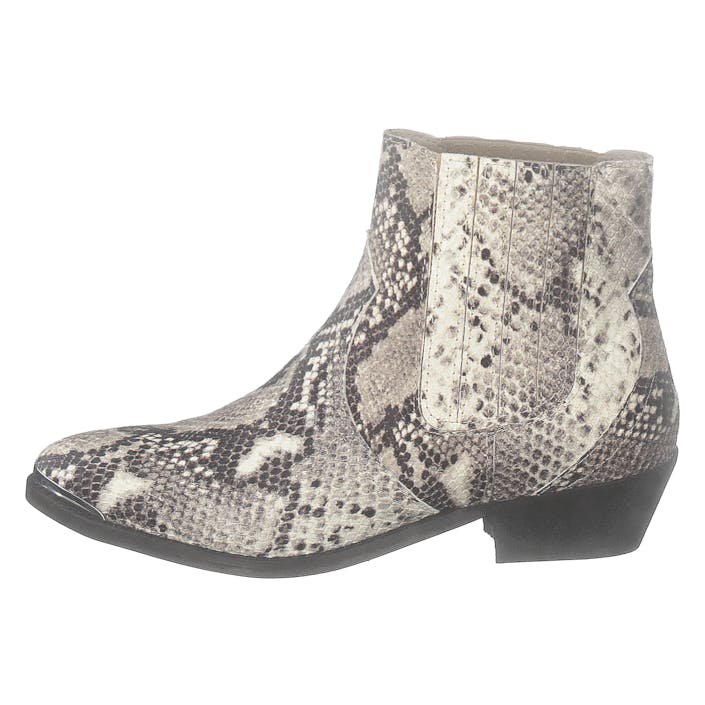 448504e6caofoftd70 Snake, Female, Shoes, High boots and Ankle boots, ankle-boots, Brown/Beige, EU 36