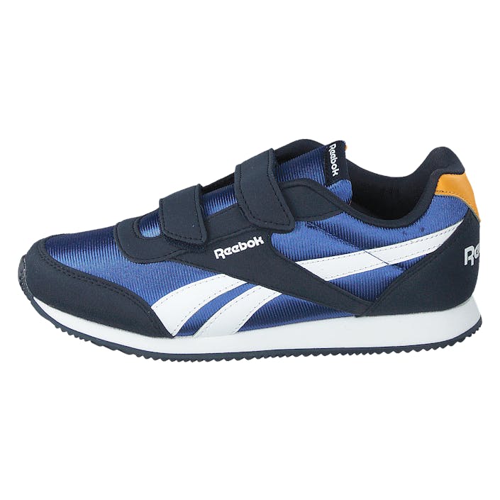 Reebok Royal Cljog 2 2v Navy/royal/trek Gold/, Unisex, Topánky, Tenisky, Tenisky, Zlato/Modrá, EU 29