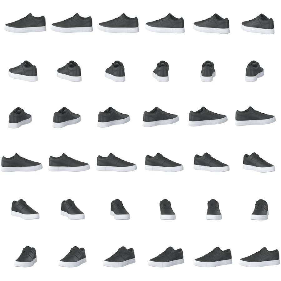 Workout Lo Fvs Basic Black/white/gre - Bild 8