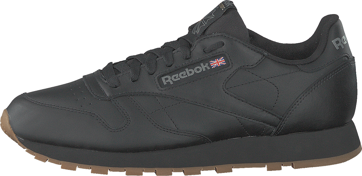 Cl Lthr Black gum Shoes for every occasion Footway