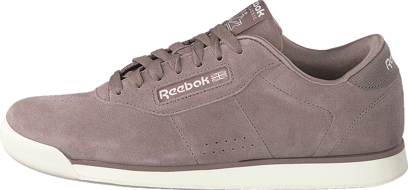 Princess Lthr Sandy Taupe/chalk, Female, Schoenen, Lage schoenen, Sneakers, Roze/Purper, EU 39