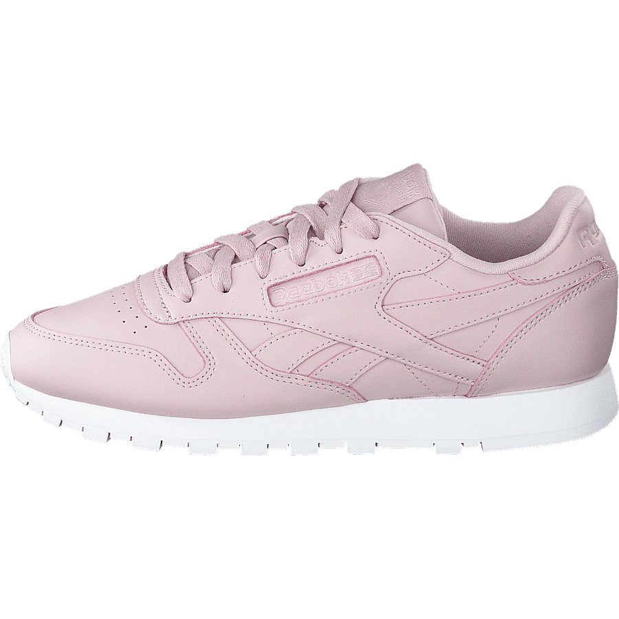 Cl Lthr Ashen Lilac/white