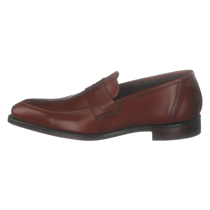 Anson Mahogany Burnished Calf, Male, Shoes, Flats, dress shoes, Brown, UK 12