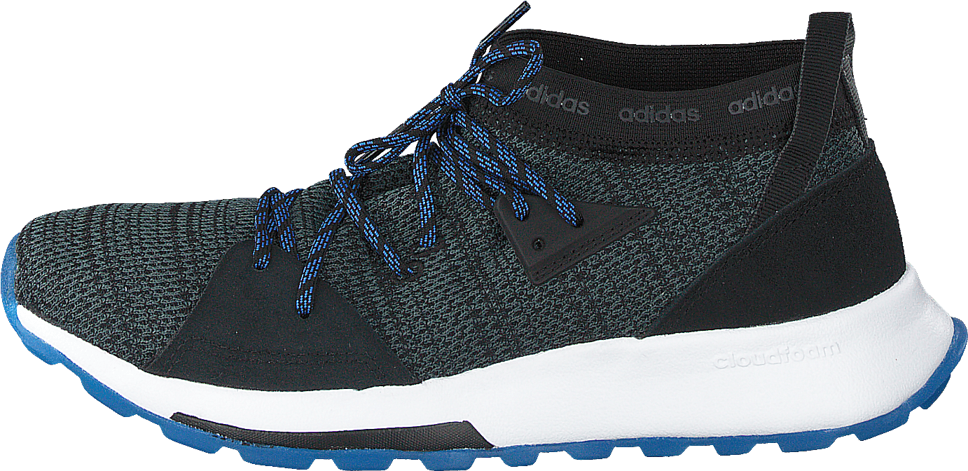 Quesa Shoes Core Black / Grey Six / Cloud White, Female, Topánky, Tenisky, vysoké tenisky, Beží, Čierna, EU 40