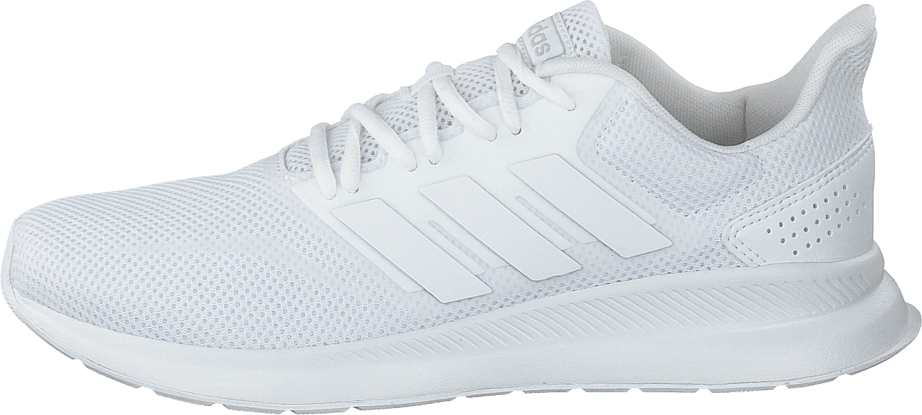 Runfalcon Shoes Cloud White / Cloud White / Core Black, Unisex, Shoes, Trainers, Sneakers, White, UK 4,5