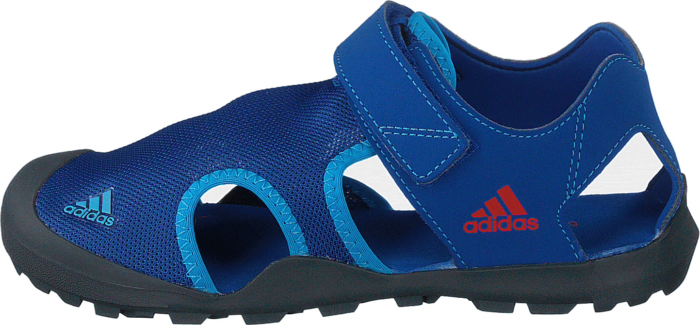 Captain Toey Shoes Blue Beauty / Grey Six / Active Red, Unisex, Shoes, Trainers, sandals, Blue, UK K 13,5