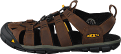 Keen - Clearwater Cnx Leather Dark Earth/black