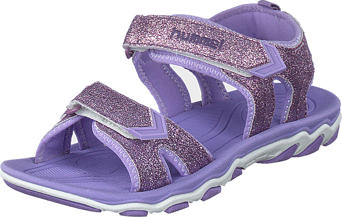 Hummel Sandal Glitter Jr lila Tulip lila Skor Online Hummel Sandal Glitter Jr lila Tulip lila Skor Online