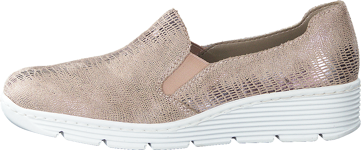 587b0-62 Ginger, Female, Obuv, Polobotky, společenské boty, Hnědý/Béžový, EU 40