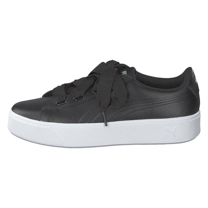 Puma Vikky Stacked Puma Black-puma Black, Female, Shoes, Trainers, Trainers, Black, UK 8
