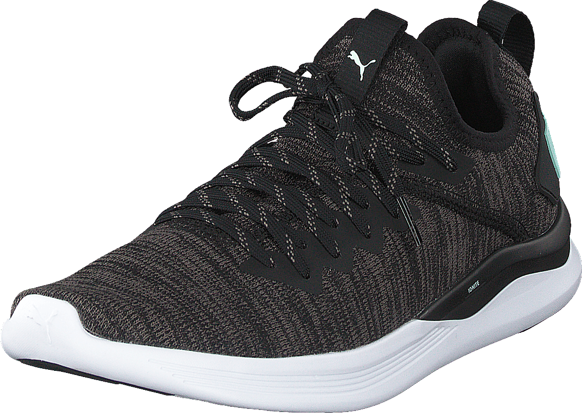 Ignite Flash Evoknit Sr Wn's Puma Black-charcoal Gray-aqua - Bild 3
