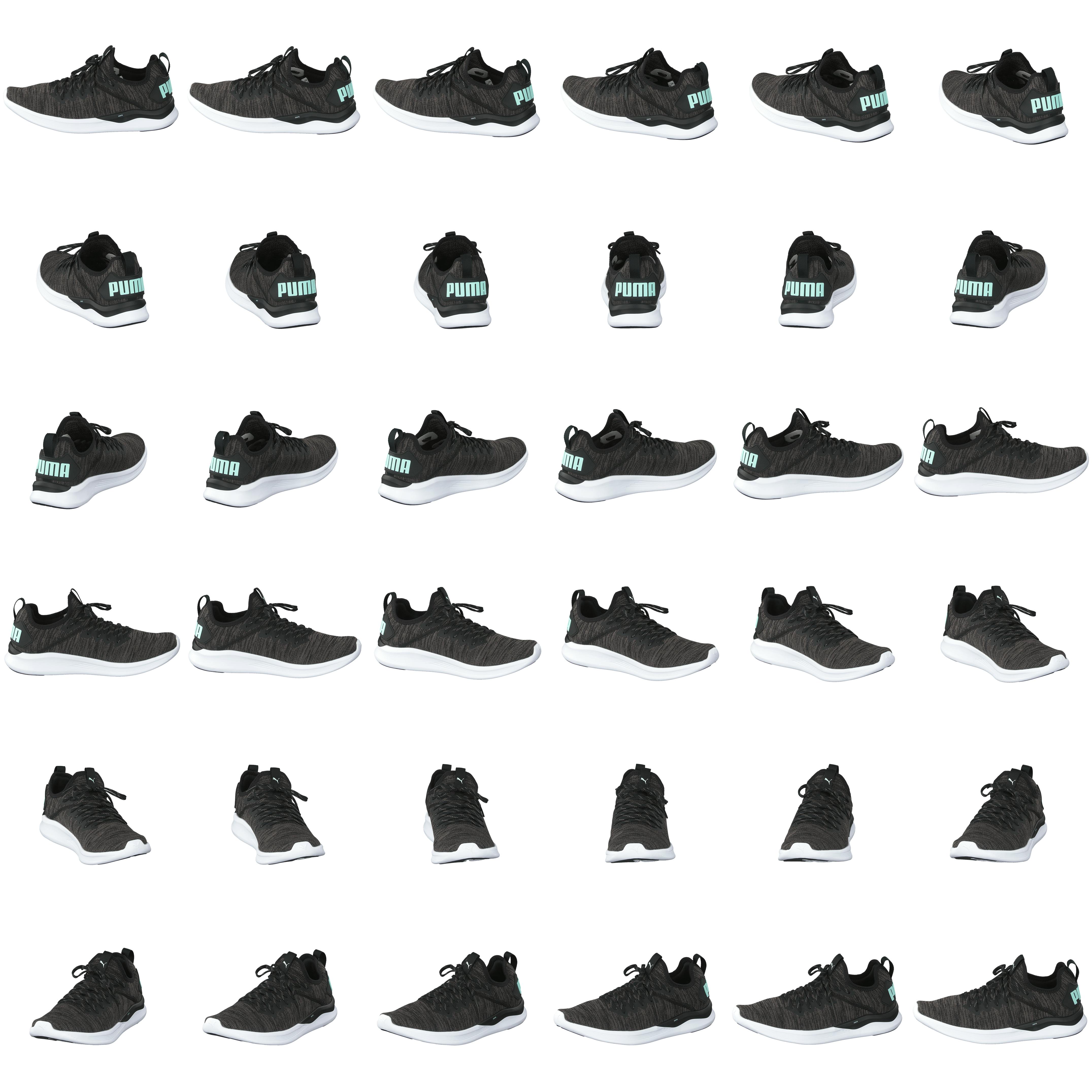 Ignite Flash Evoknit Sr Wn's Puma Black-charcoal Gray-aqua - Bild 8