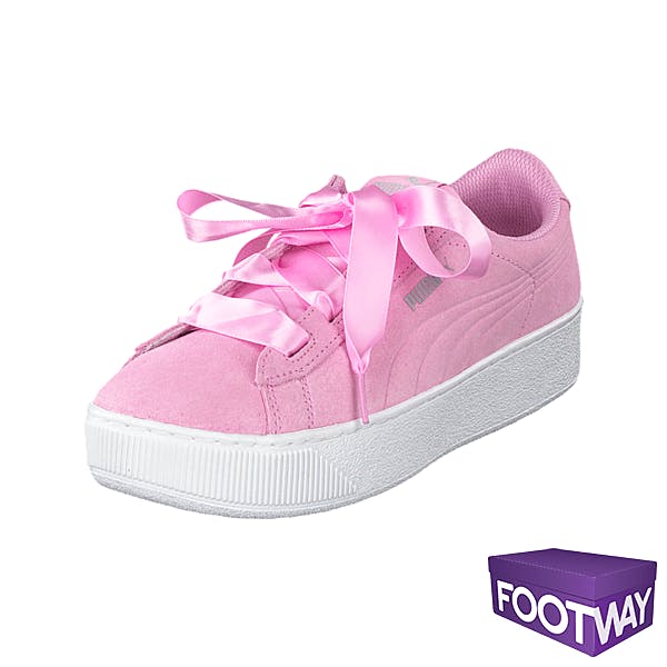 Puma Vikky Platform Ribbon Jr Pink - Bild 3