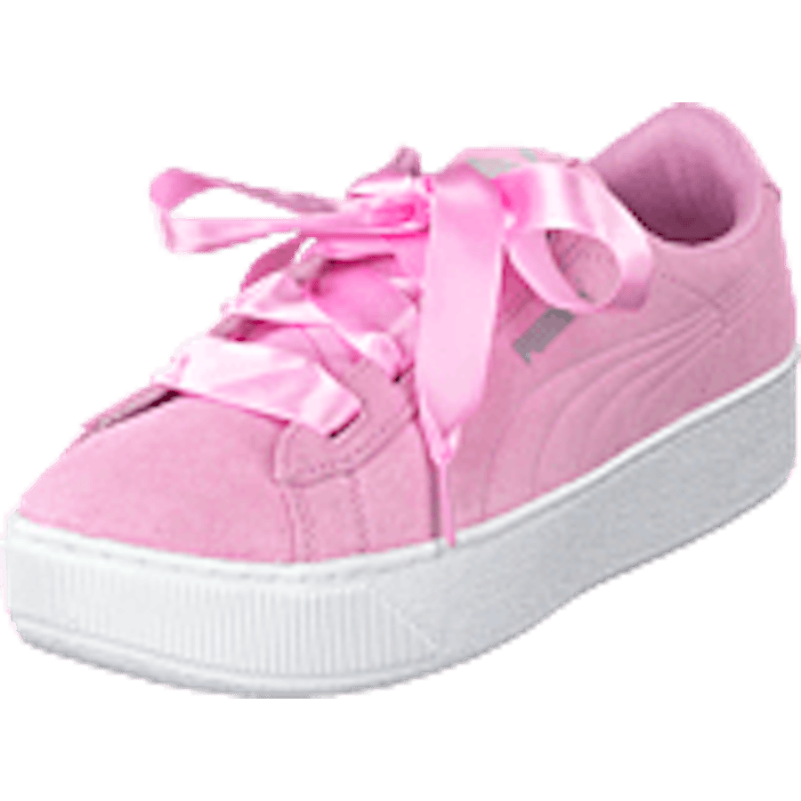 Puma Vikky Platform Ribbon Jr Pink