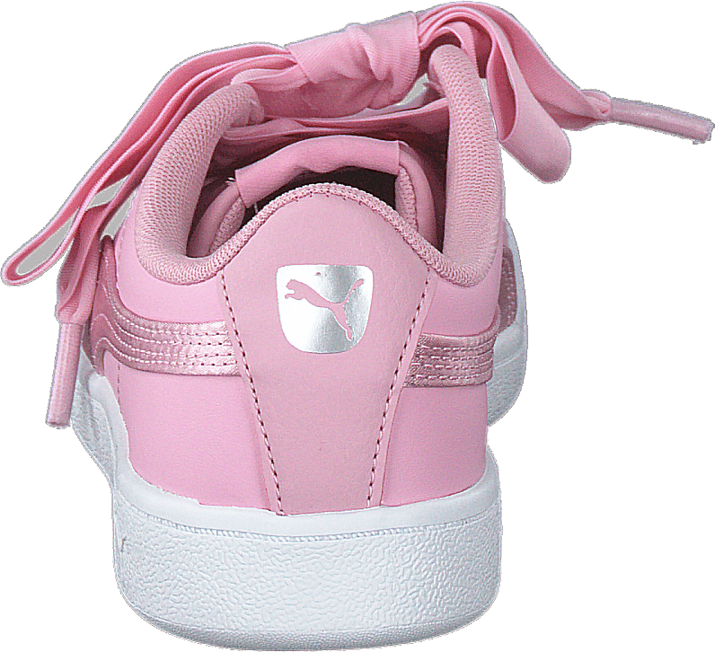 Pink puma shoes with ribbon new arrivals