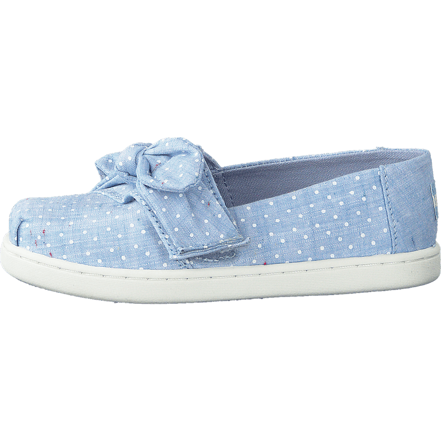 Bliss Speckled Chambray Dots Light Blue
