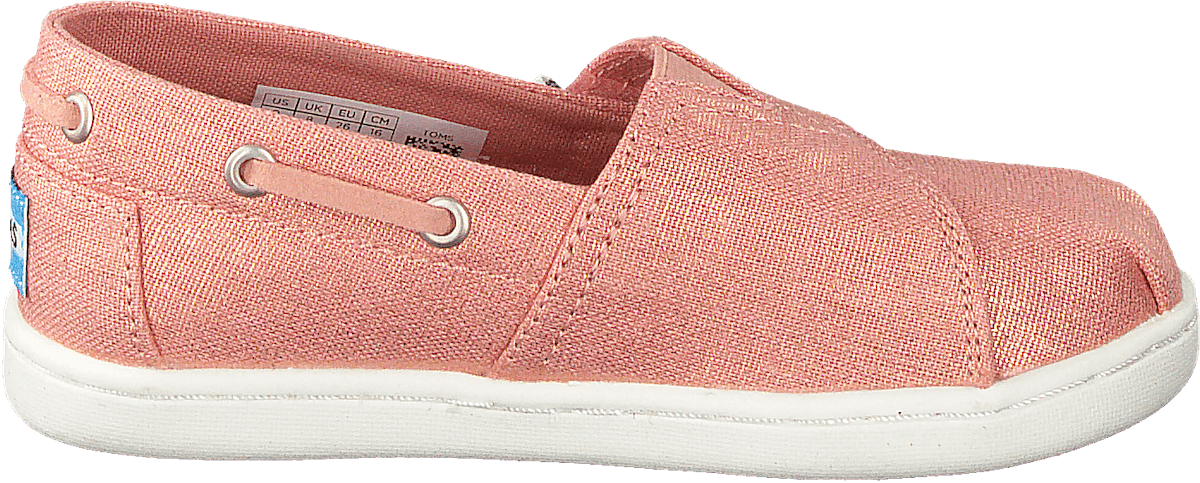 Coral Pink Shimmer Canvas Coral