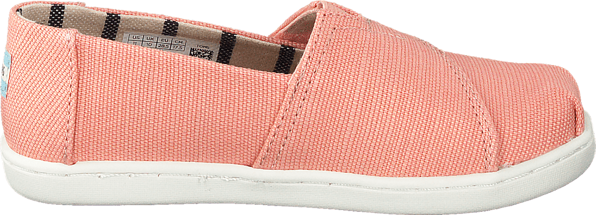 Coral Pink Heritage Canvas Coral