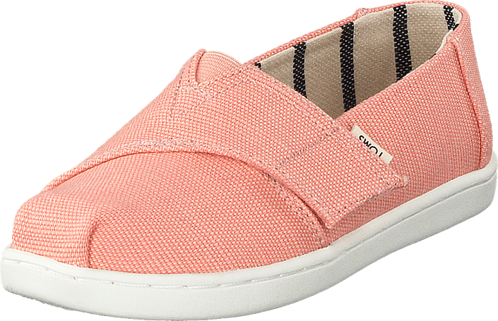 Toms - Coral Pink Heritage Canvas Coral