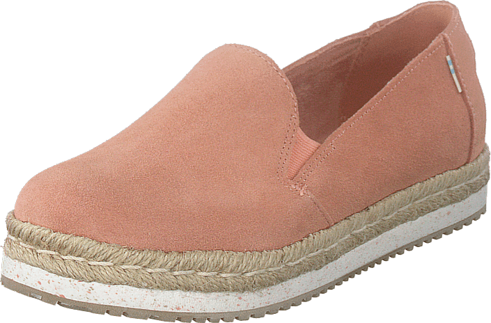 Toms - Coral Pink Suede Coral