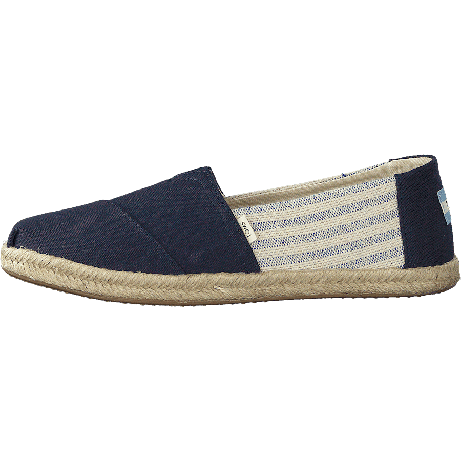 Navy Canvas Ivy League On Rope Navy