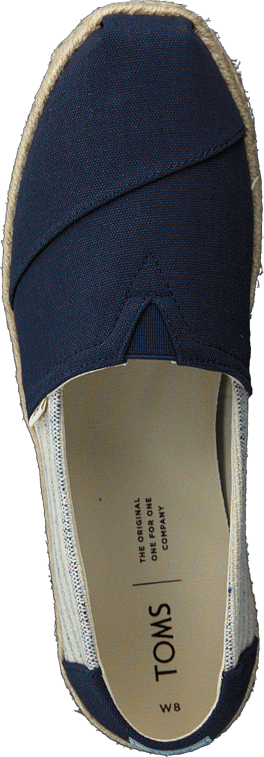 Navy Canvas Ivy League On Rope Navy