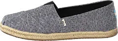 Toms - Black Tiny Chambray Dots Black