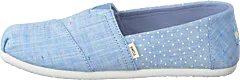 Toms - Light Bliss Speckled Chambray Light Blue