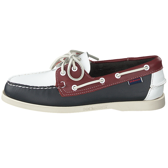 Kjøp Sebago Portland Spinnaker Navyredwhite sko Online Kjøp Sebago Portland Spinnaker Navyredwhite sko Online