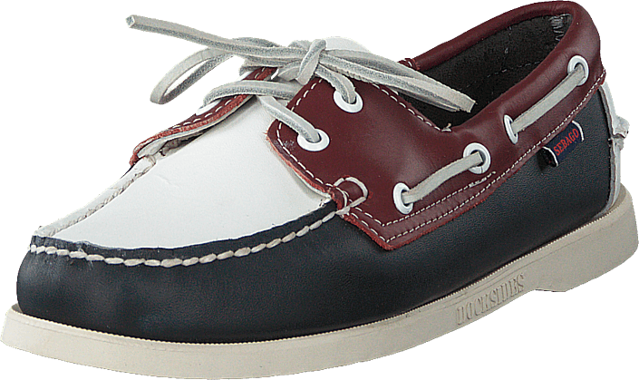Kjøp Sebago Portland Spinnaker Navyredwhite sko Online Kjøp Sebago Portland Spinnaker Navyredwhite sko Online