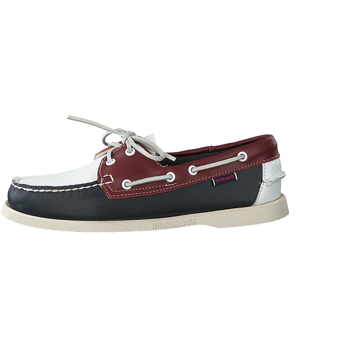 Kjøp Sebago Portland Spinnaker Navyredwhite sko Online Kjøp Sebago Portland Spinnaker Navyredwhite sko Online