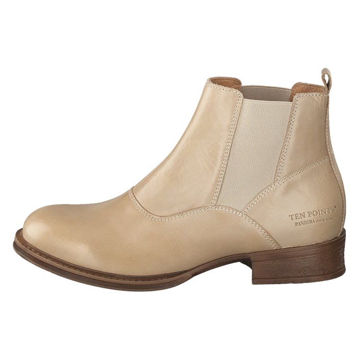 Pandora Cappuccino, Female, Shoes, Boots, chelsea boots, Beige, UK 4