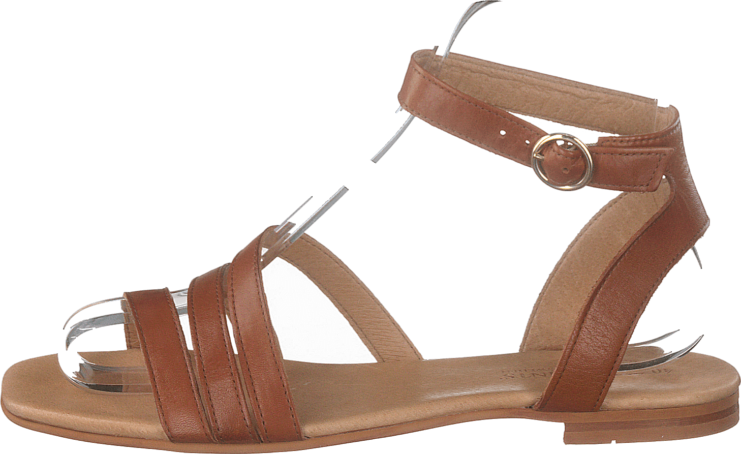 Madeleine Cognac, Female, Buty, Sandały i Klapki, sandały, Brązowy, EU 39