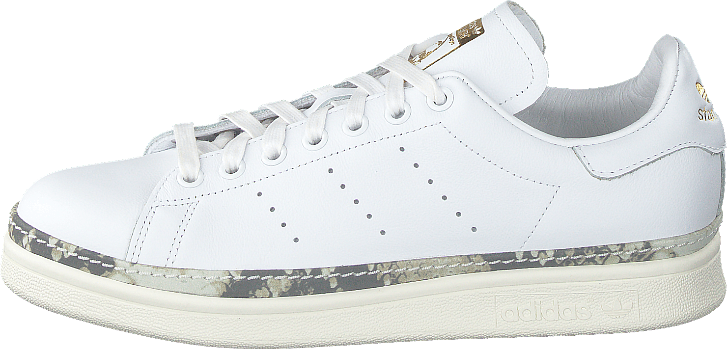 Stan Smith New Bold W Ftwwht/owhite/supcol, Female, Topánky, Tenisky, Tenisky, Biely, EU 39 1/3