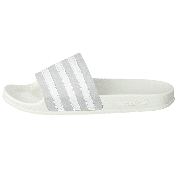 Online Adidas Adilette owhite Originals Kjøp Hvite Og Sandaler Gretwo Tøfler Sko ftwwht Twax8x