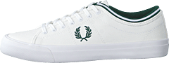 Fred Perry - Kendrick Tipped Cuff Canvas White/ivy