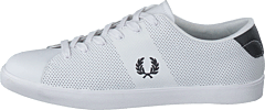 Fred Perry - Lottie Perf Leather White/navy