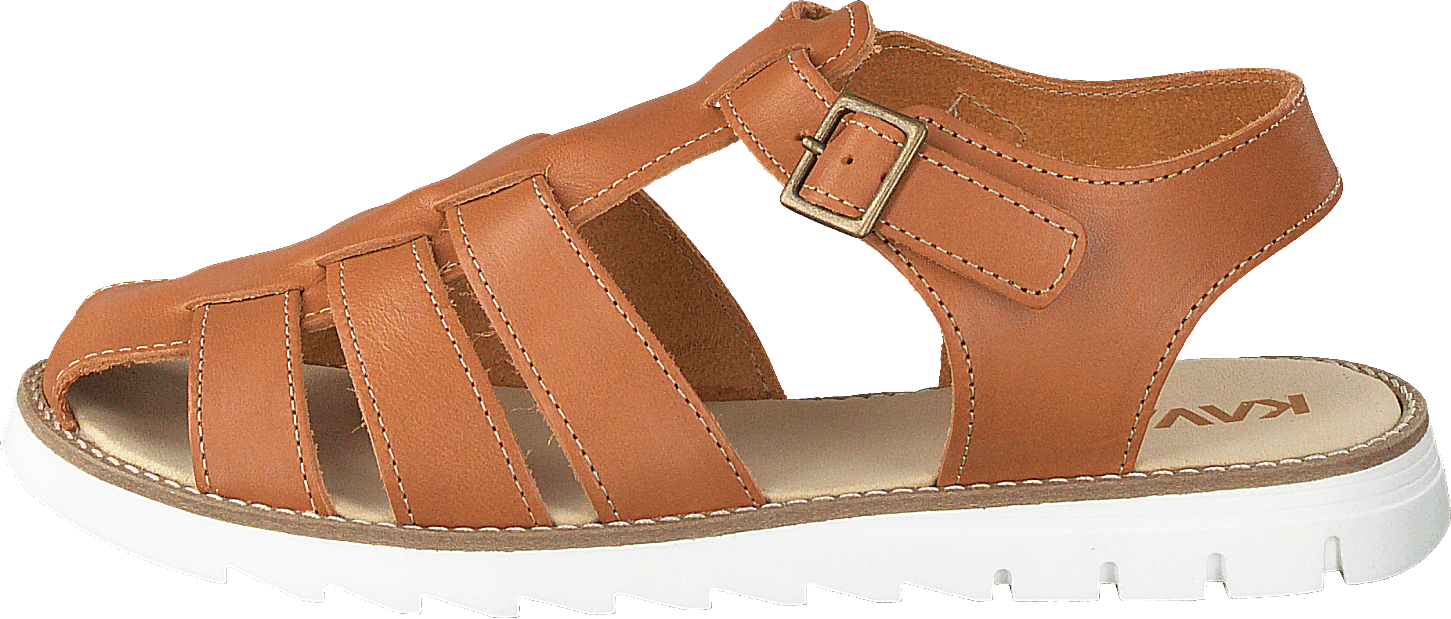 Riste Ep Light Brown, Unisex, Buty, Sandały i Klapki, sandały, Brązowy/Pomarańczowy, EU 32