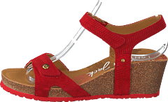 Panama Jack - Julia Menorca Velour Rojo/red