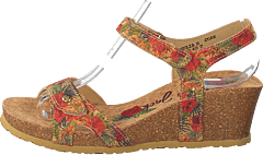 Panama Jack - Julia Cork Tejido Rojo/red