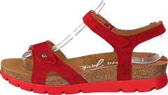 Panama Jack - Sulia Menorca Velour Rojo/red