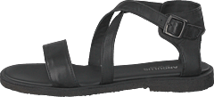 Angulus - Sandal With Buckle Black
