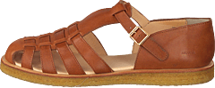 Angulus - Strap Sandal With Buckle Tan