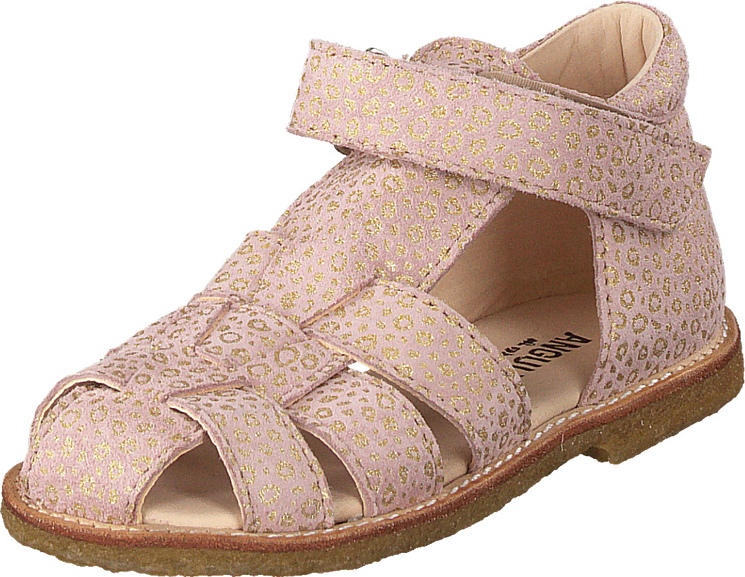 Fisherman Sandal With Velcro Powder Leopard - Bild 3