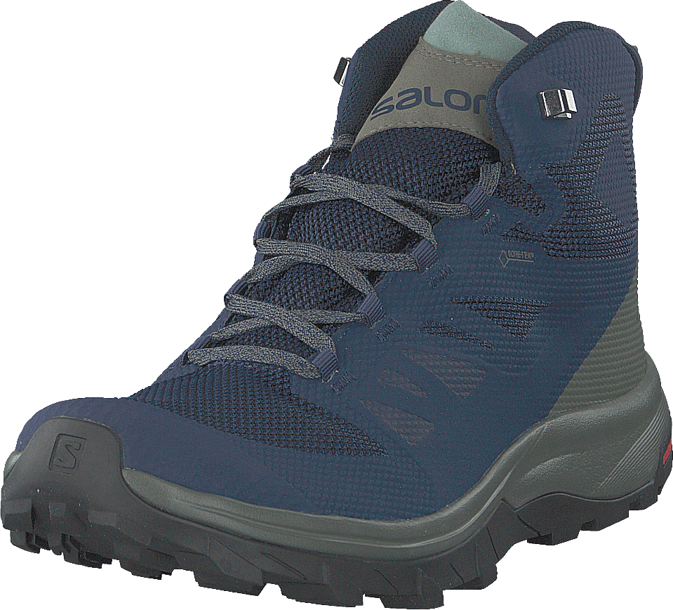 Outline Mid Gtx® Medieval Blue/castorgray/green